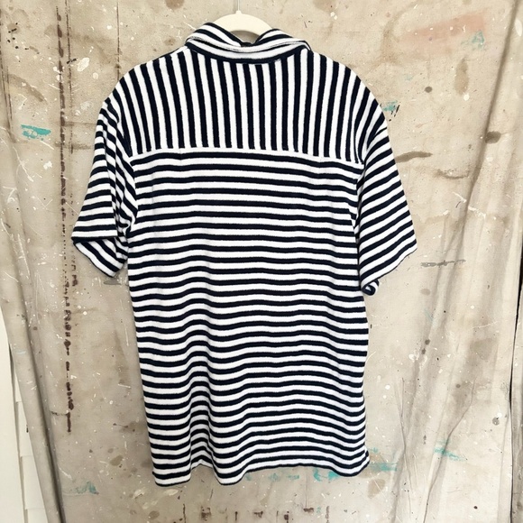 Kenny Flowers Nauti by Nature Terry Button Down Shirt - Picture 5 of 5